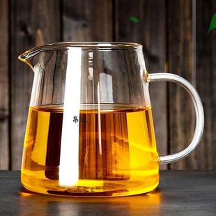 功夫茶具大号公杯 耐热加厚玻璃公道杯泡茶分茶器茶漏茶海套装