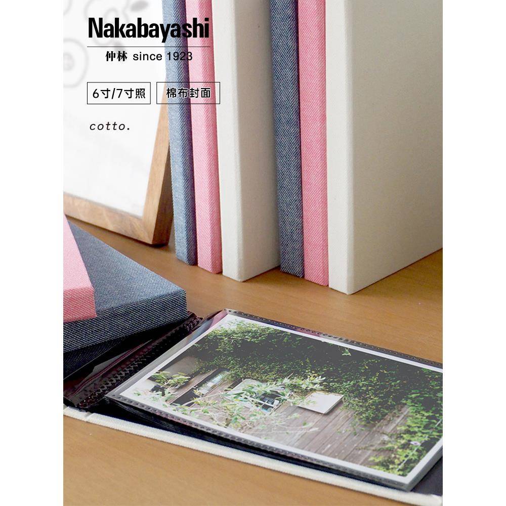 NCL 插页式相册6寸7寸布艺高透插袋式家庭影集横竖相册家庭纪念簿图片