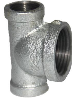 热镀锌玛钢管件中大三通6分变4分1寸1.2寸1.5寸2寸DN15 20 25 32