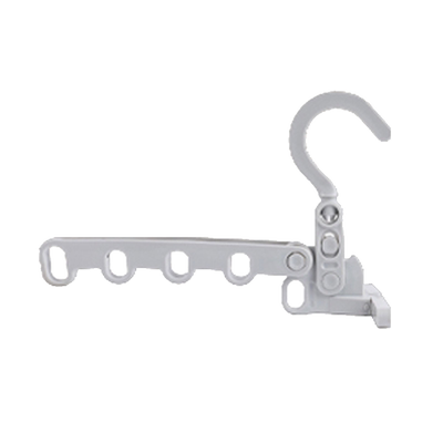 折叠晾衣架多功能五孔旅行衣架