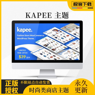Kapee主题 Wordpress外贸电商时尚服装鞋帽配饰家居电子用品模板