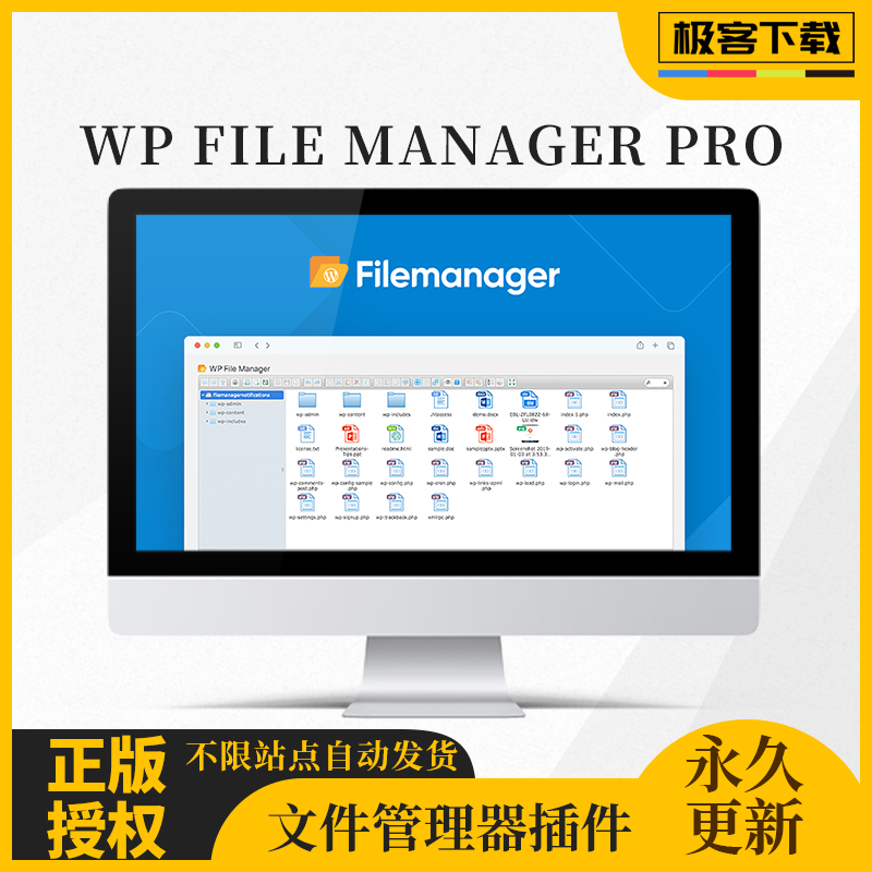 WP File Manager Pro插件 WordPress媒体库文件管理插件