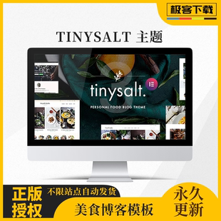 TinySalt 主题 Wordpress个人美食博客模板 烹饪 食品企业 官方