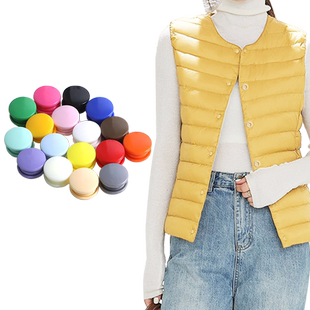 羽绒服塑料按扣婴幼儿小摁扣树脂四合扣口水巾针织衫毛衣工装纽扣