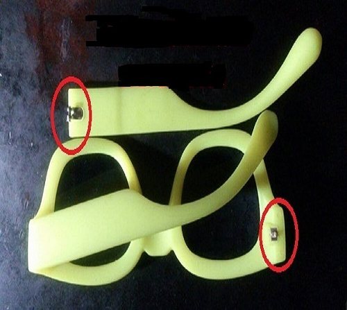 西北天天眼镜维修铰链焊接更换