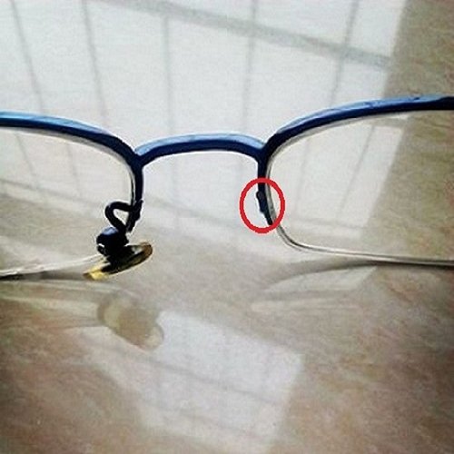 西北天天眼镜维修眼镜架激光焊接