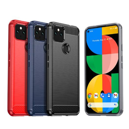 Google谷歌Pixel 5A|G1F8F/G4S1M拉丝全包软硅胶防摔手机壳保护套