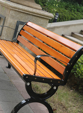 郴州户外公共椅带扶手礼堂椅木制家具厂实木质靠背椅走廊长椅图片