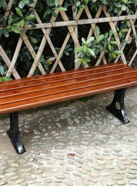 湖南木凳子实木家具厂1.5米公共等候区长凳连排椅价格长沙园林椅