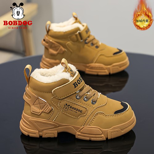 【淘宝推荐】巴布豆男童大棉鞋