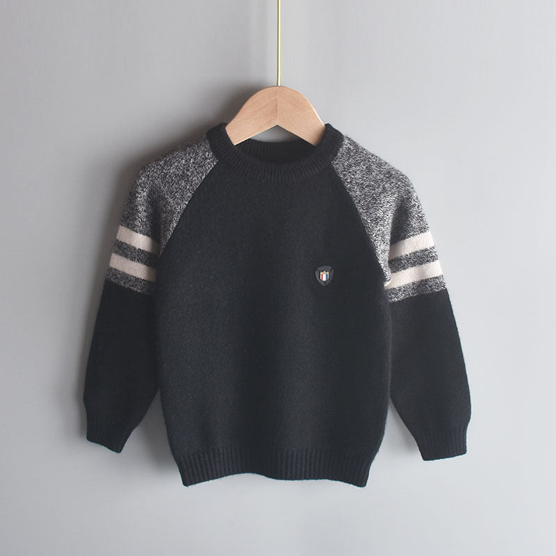 男童纯羊绒衫儿童100%山羊绒