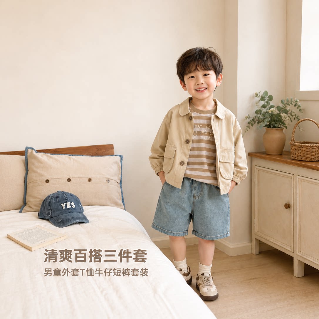 男童外套春秋款2024新款儿童秋装图片