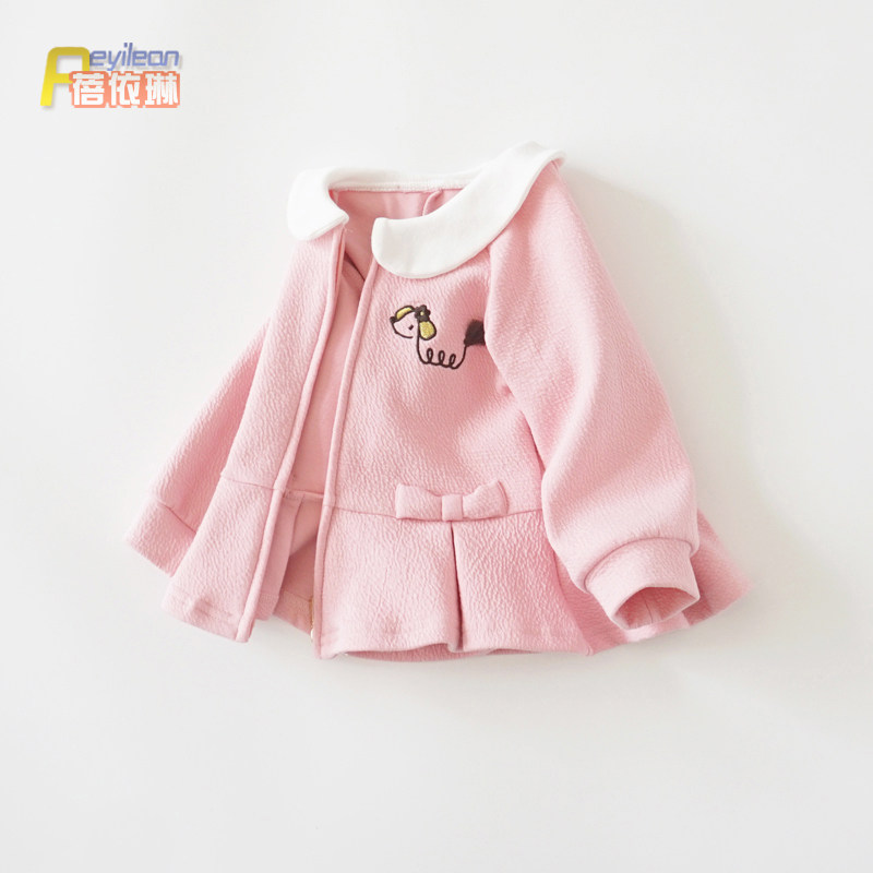 2025新款小童女宝宝春装裙式小外套可爱洋气婴儿上衣服春秋季公主,童装/婴儿装/亲子装,普通外套,淘宝优惠券,粉丝福利购,淘宝优惠卷