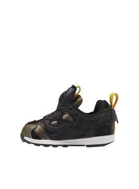 TD婴童 Reebok Versa Pump Fury Mu 黑色 低帮 学步鞋