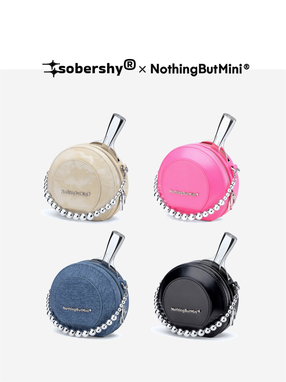 sobershy×nothingbutmini  球拍包