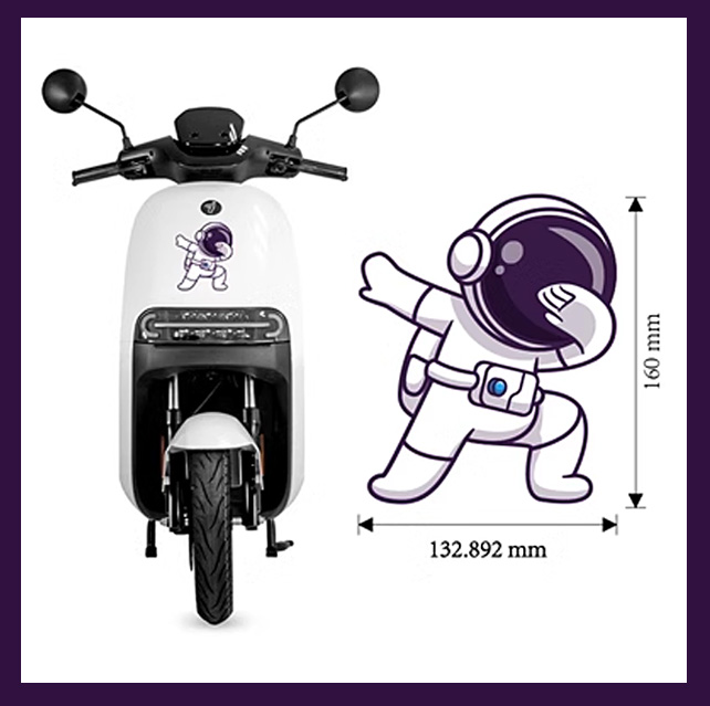 电动车车贴B80C4C90E100N70c通用