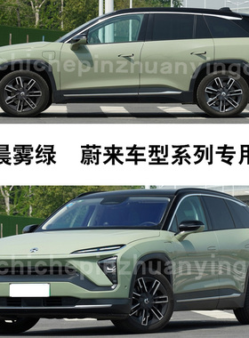 蔚来ES6晨雾绿补漆笔划痕修复神器汽车漆油漆自喷漆去痕刮痕绿色