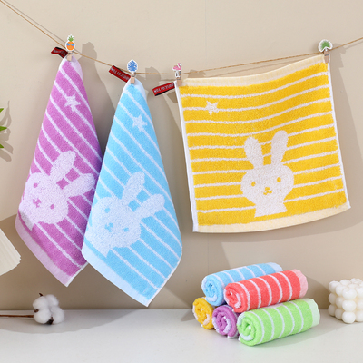 小毛巾纯棉正方形25*25cm方巾