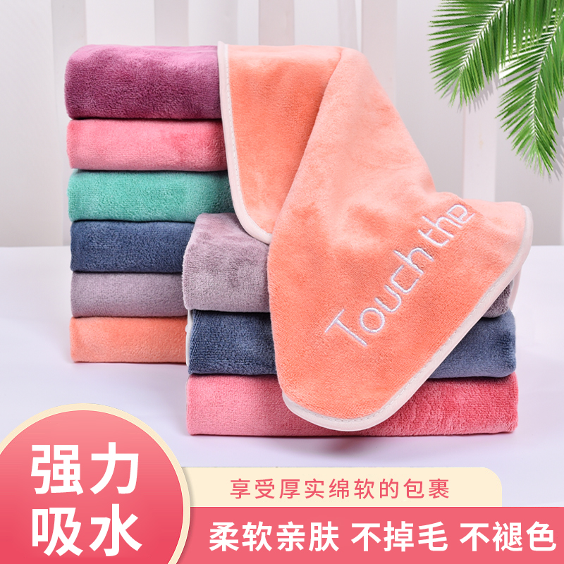 条条装水大号擦头发纯棉洗澡毛巾