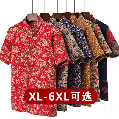 半袖系扣马甲妈妈装加肥