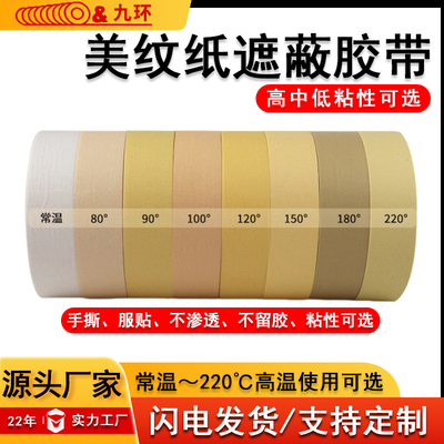九环美纹纸胶带墙面无痕布置婚房