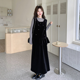 新款现货高级感丝绒套装三件套2C189-2616-P195-K318，女装套装/套裙，2C189