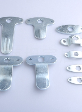 403拉杆片 480小三点折弯片 888三点钢栓拉杆片308 T型连接片锁片