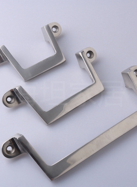 LS211工业设备箱柜门拉手304不锈钢重型明装把手户外配电柜箱拉手