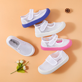 网鞋 夏款 2025新款 男童女童儿童凉鞋 包头软底女孩透气幼儿园单网鞋