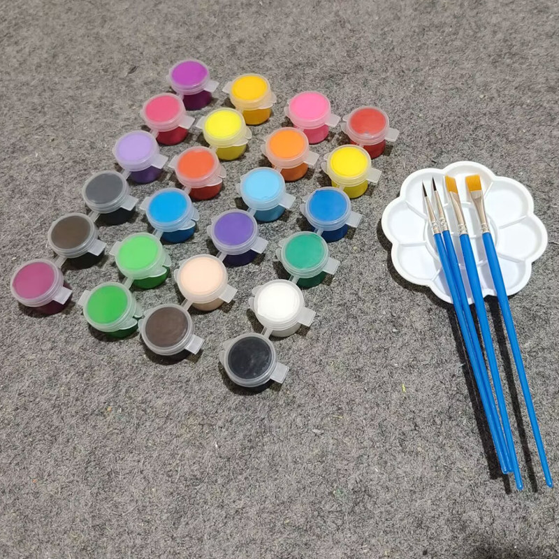 树脂手办模型涂鸦丙烯颜料防水不掉色3D打印模型上色专用丙烯颜料图片