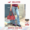 355 Hollister25秋冬新款 女装 低腰微喇牛仔裤 5670 Y2K辣妹修身