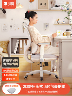 习格x19T学习椅初高中学生书桌椅青少年人体工学写字椅电脑办公椅