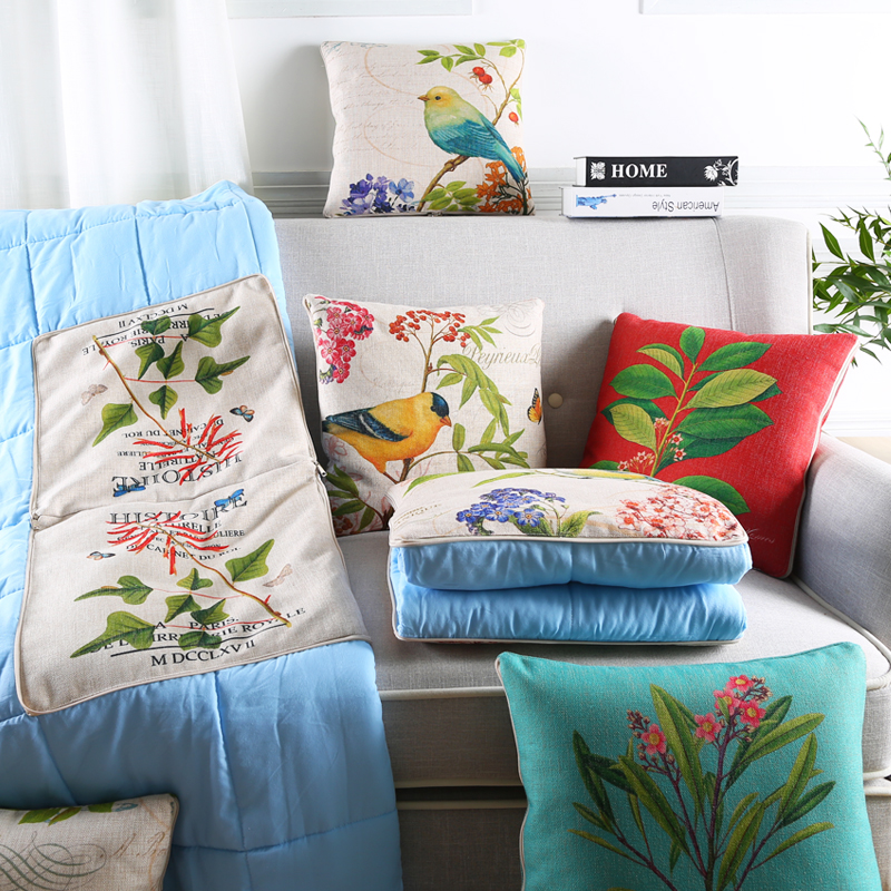 抱枕被办公室汽车两用空调被