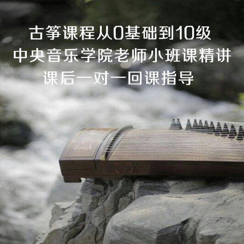 古筝小班一对一网络古筝课程古筝老师 零基础到10级 中央音乐学院