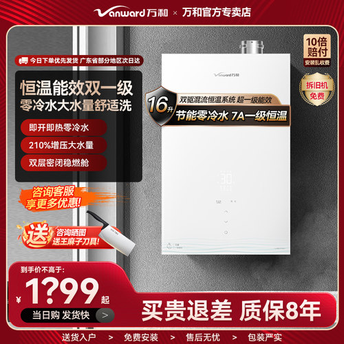 LS6豆蔻系列零冷水燃气热水器