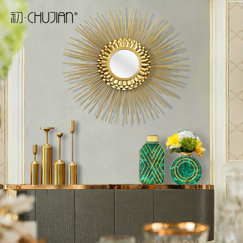 北欧轻奢壁饰壁挂玄关客厅墙饰金色太阳镜墙面装饰品墙上挂饰摆件在类目 家居饰品, 壁饰中 - 来自Buy2taobao.com提供专业的淘宝代购服务