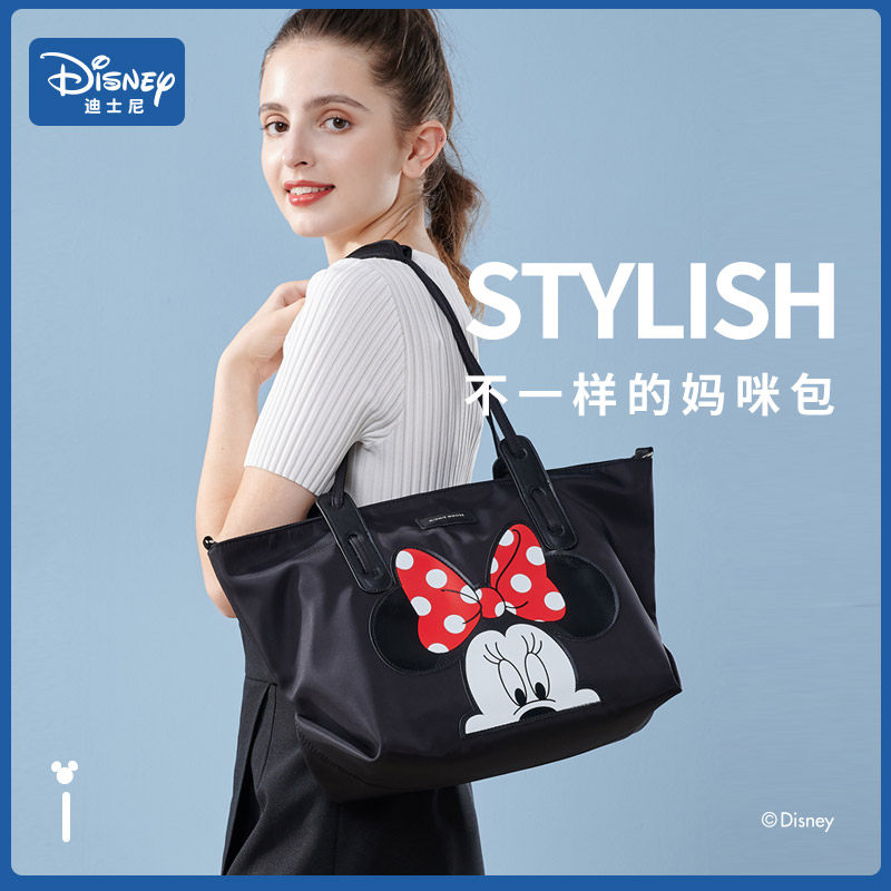 迪士尼妈咪包2021年新款时尚单肩手提母婴包妈妈包外出小包斜挎包