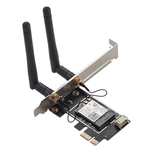 GRIS WIFI7三频6G台式机PCI-E无线网卡Intel英特尔BE200电脑千兆WIFI接收器8774M蓝牙适配器5.4小机箱短挡板