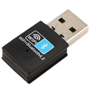 GRIS 电脑USB无线网卡4.2蓝牙适配器RTL8723DU笔记本Win11免驱动MINI电视机顶盒Realtek台式机WIFI接收Linux