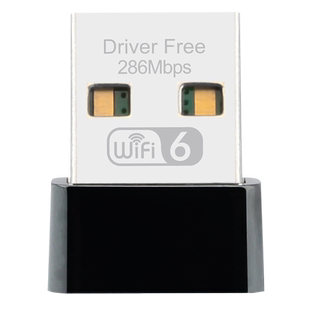 GRIS WIFI6免驱动USB无线网卡AIC爱科微8800FC电脑Win11台式机笔记本wifi接收器300M迷你LINUX以太网国产系统