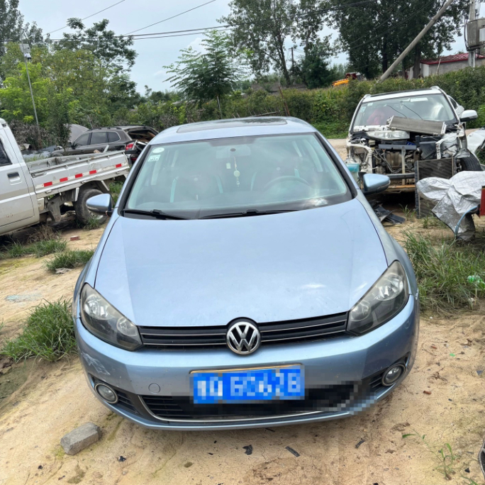 大众高尔夫6拆车件机盖中网车门保险杠地毯座椅大灯尾灯前幅总成