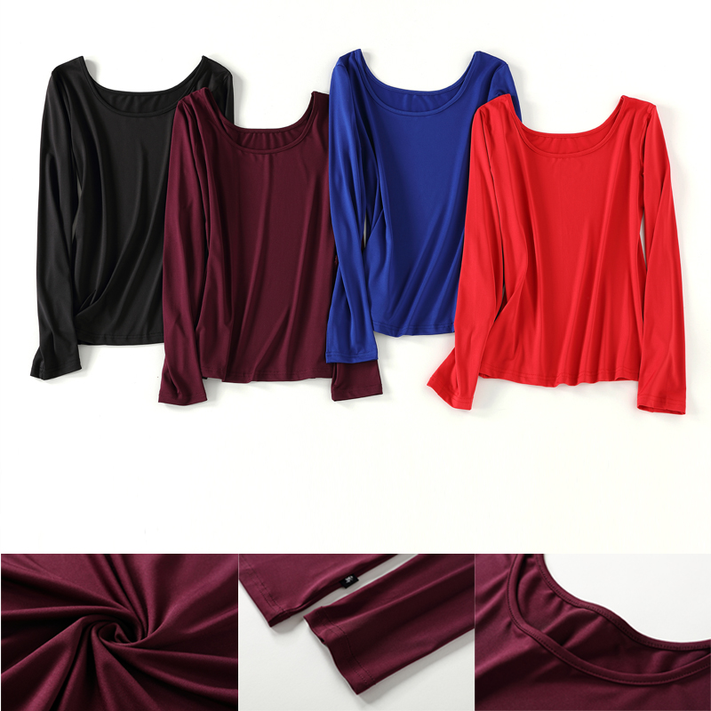 广场舞服装新款上衣女成人拉丁舞练功服舞蹈圆领短袖上衣跳舞服夏