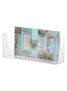 美国迪多单层低背目录架展示架 文件夹 名片盒卡片盒透明 卡券收纳架 盒子收纳 传单展示架 厂家直销BPS860CI