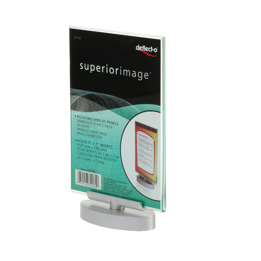 旋转桌牌迪多菜单牌亚克力透明