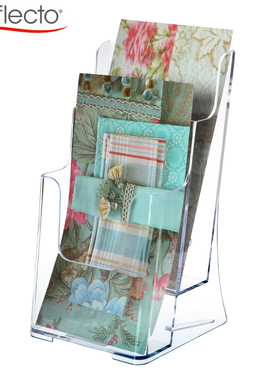 迪多A6双层目录架报刊展示架资料宣传架办公用品遥控器架77862