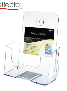 美国迪多A5单层目录架 宣传资料架文件架 桌面展示架 文件收纳整理架 办公用品 展会宣传单张架74901厂家直销