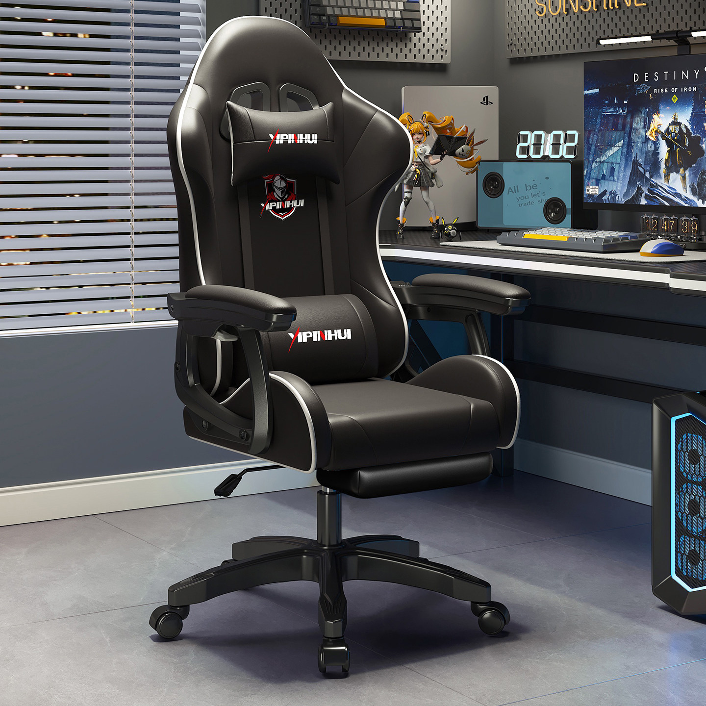 电竞椅子人体工学电脑椅家用舒适久坐可躺学生宿舍打游戏椅子座椅,住宅家具,电脑椅,淘宝优惠券,粉丝福利购,淘宝优惠卷