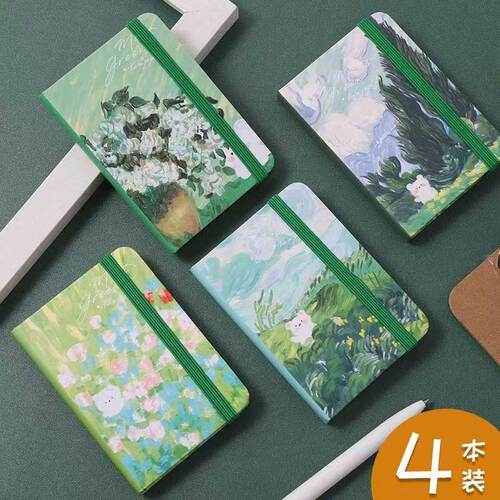 金谷笔记本子a6随身带小号便携