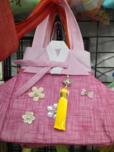 延吉韩服手拎包手提包旅游纪念朝鲜族特色刺绣包