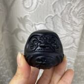 好记水晶各种材质达摩摆件家居装 饰卧室客厅办公桌尺寸5cm左右